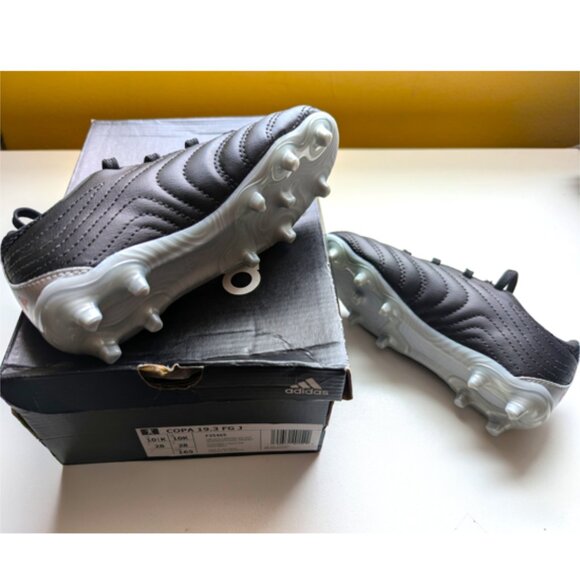 Adidas Copa 19.3 FG Kid's Boy's Soccer Cleats F35465 Black Red Silver Sz 10.5 - Picture 3 of 6